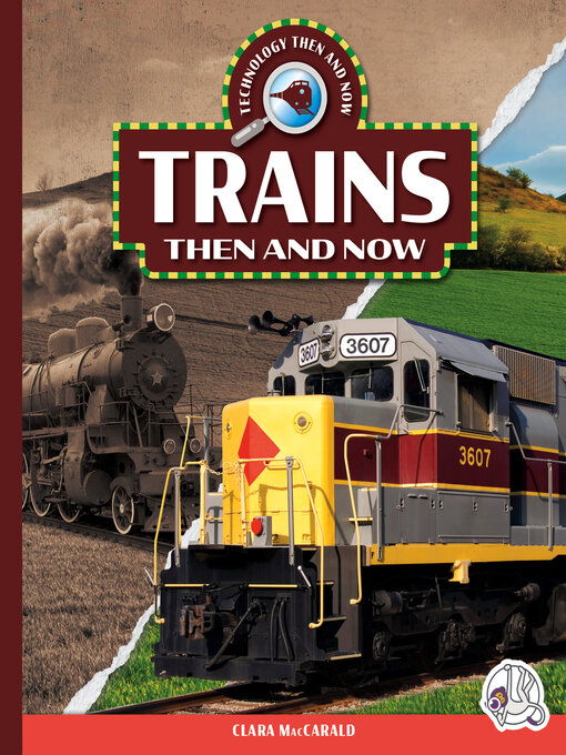 Cover image for Trains Then and Now